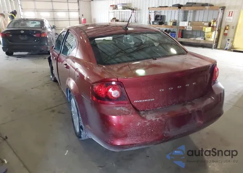 2014 Dodge Avenger Se from USA, damaged, VIN 1C3CDZAB3EN227249